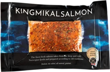 Mikals Varmrøkt Laks Ca 300g Vv