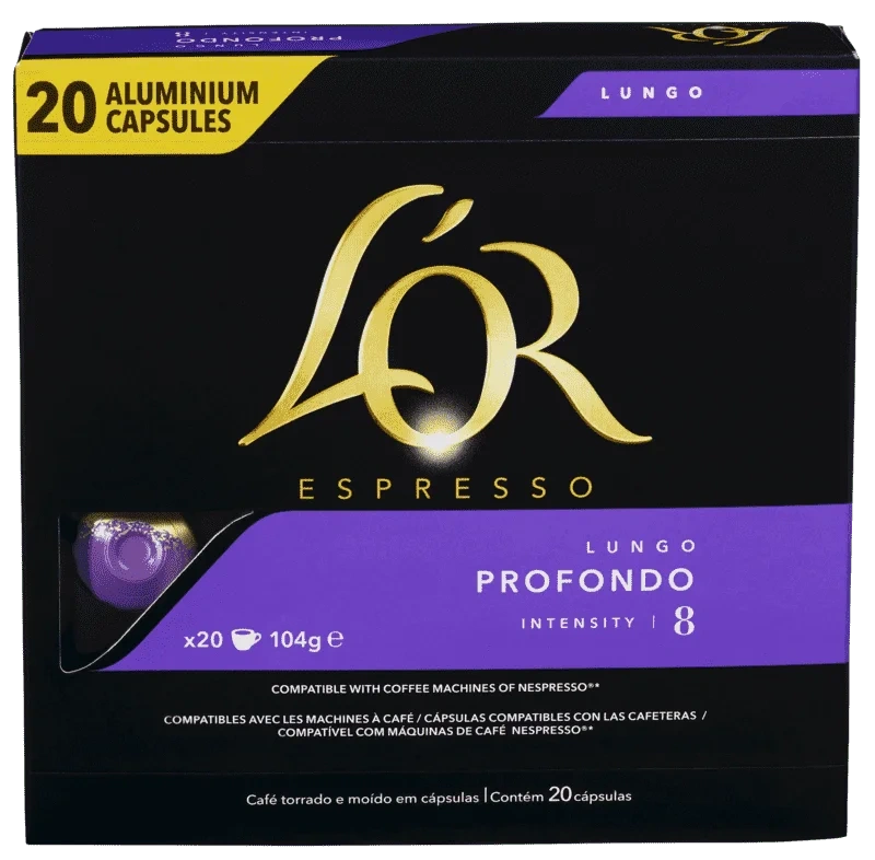 L Or Kaffekaps Prof Utz 20stk
