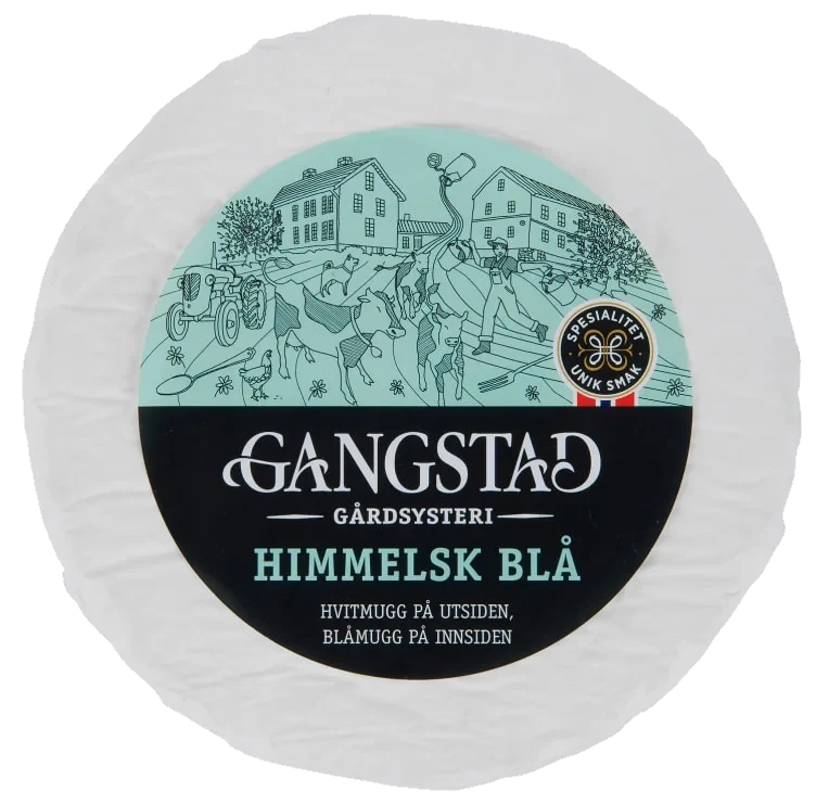 Himmelsk Blå Gangstad Gårdsysteri