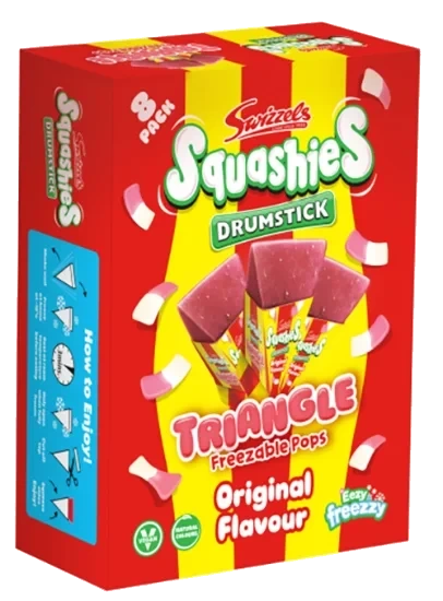Squashies Drumstick Ice Pop 8x62ml