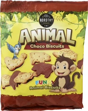 Nordthy Animal Choco Biscuits 150g