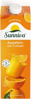 Appelsinjuice 1l Sunniva