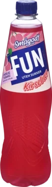 Fun Light Smågodt-kirsebær 0,8l