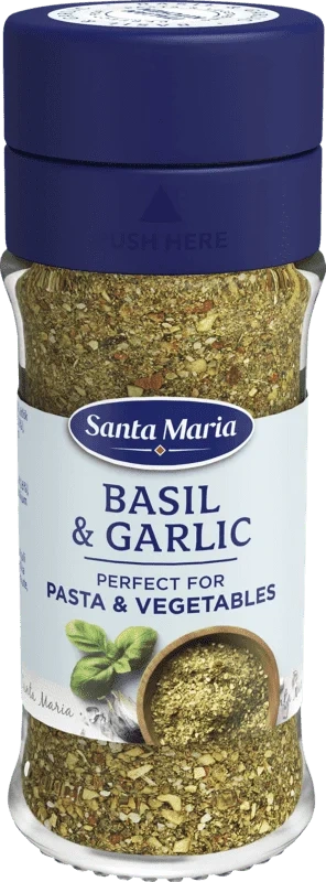 Basil & Garlic 41g Santa Maria