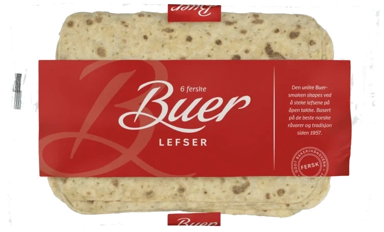 Lefser 6stk Ferske Buer