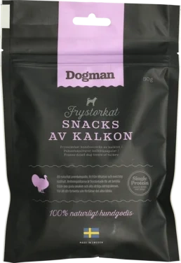 Frysetørket Snacks av Kalkun 50g