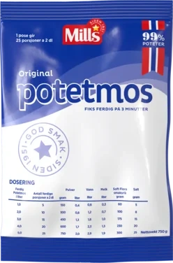 Potetmos 750g