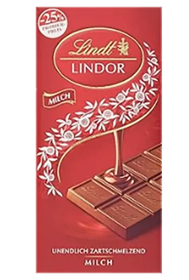 Lindt Melkesjokolade 100g