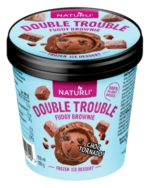 Naturli` Double Brownie 150ml, 24 stk