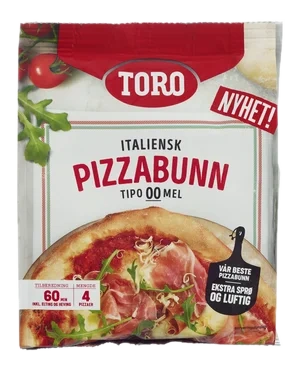 Toro Pizzabunn Italiensk 5x400g