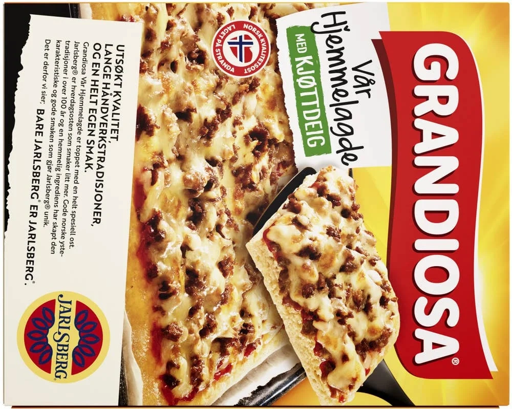 Grandiosa Vår Hjemmelagde med Kjøttdeig Pizza
