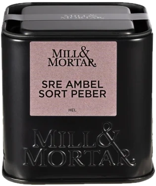 Pepperkorn Sorte Sre Ambel 50g Mill & Mortar