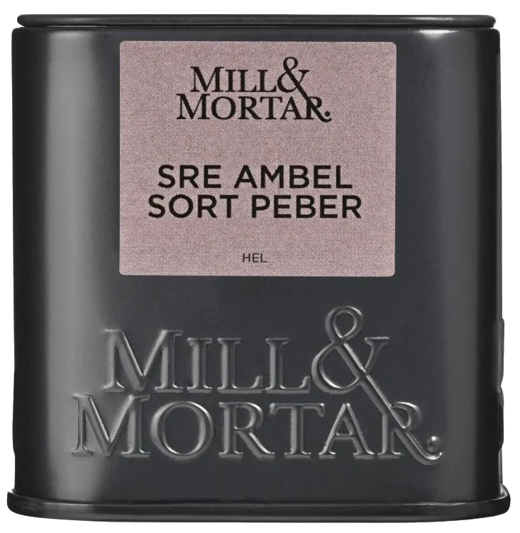 Pepperkorn Sorte Sre Ambel 50g Mill & Mortar