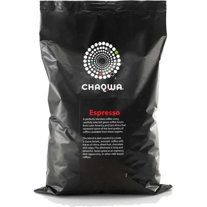 Chaqwa Espresso Hele Bønner 6x1kg