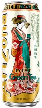 Arizona Diet Green Tea Ginseng 650ml