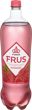 Farris Frus Bringebær 1,5l flaske