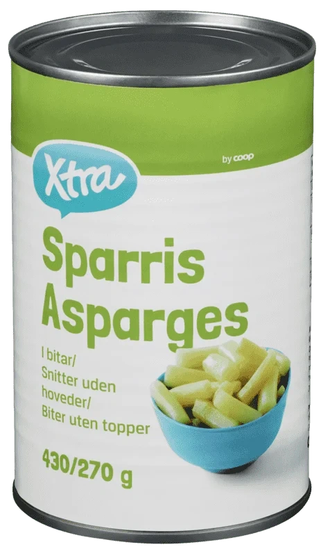 X-tra Asparges Cuts 430g
