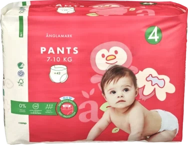 Diaper Pants Maxi Size 4