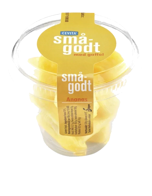 Smågodt Ananas 120 G Cevita