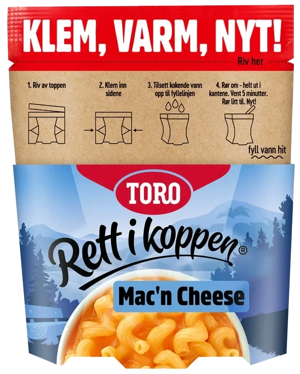 Toro Rik Mac'n Cheese 65g