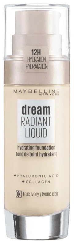 Maybelline Dream Satin Foundation True Ivory 3