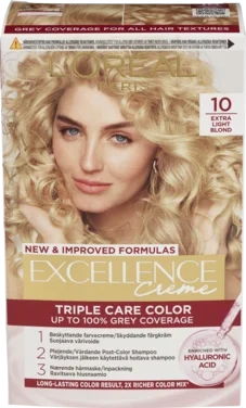 Loreal Paris Excellence Creme Ekstra Lys Blond 10