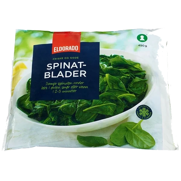 Spinatblader 450g Eldorado