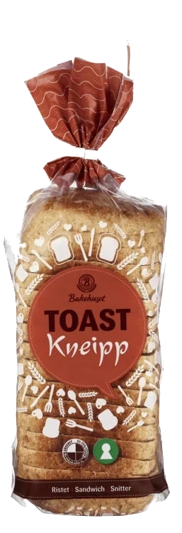 Toast Kneipp 660g Bakehuset (har Vært Fryst)