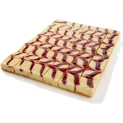 Ostekake Bringebær Oppdelt 2350g