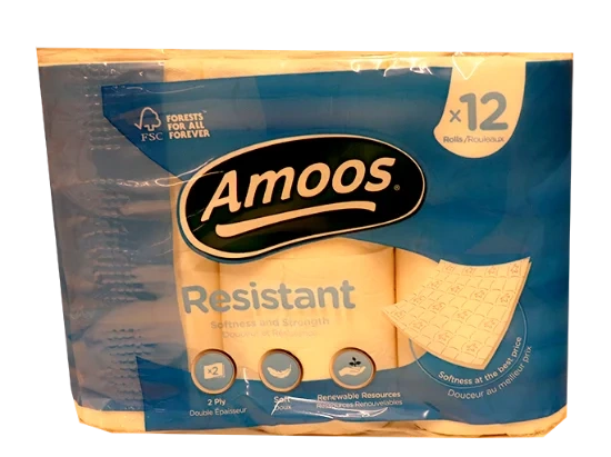 Amoos Toalettpapir 12pk