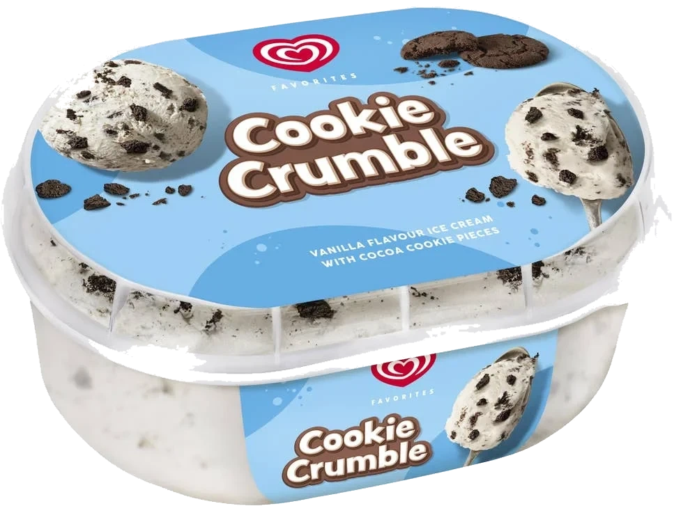 Glass Cookie Crumble