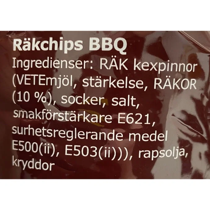 Räkchips BBQ