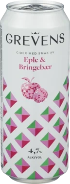 Grevens Cider Eple & Bringebær 0.50l bx
