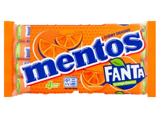 Mentos Fanta 4pk