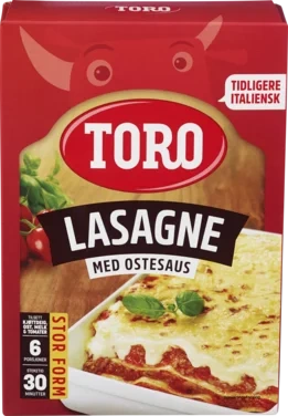 Lasagne italiensk 2 sauser   333g