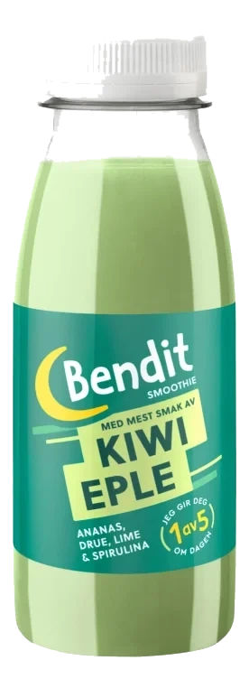 Smoothie Kiwi&Eple 250ml Bendit