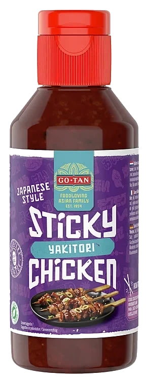 Sticky Chicken Yakitori Sauce 220ml Go-Tan