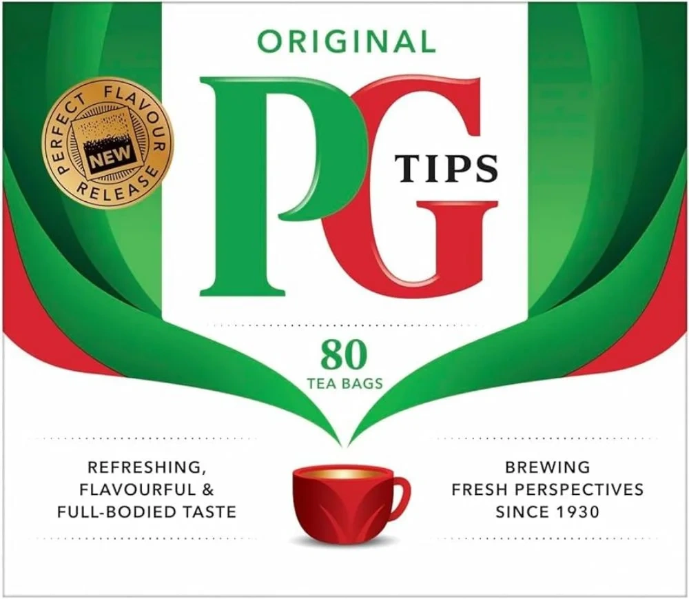 Pg 80 black tea bags