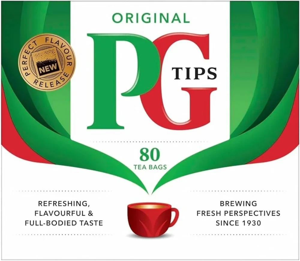 Pg 80 black tea bags