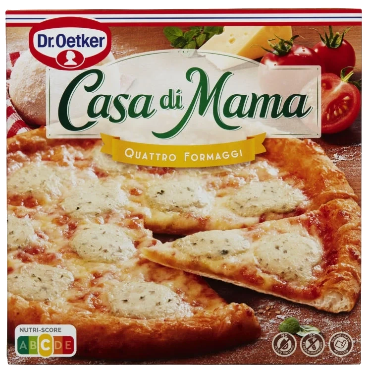 Casa Di Mama Pizza 4 Formaggi 410g Dr.Oetker