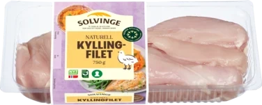 Kyllingfilet 750g Solvinge