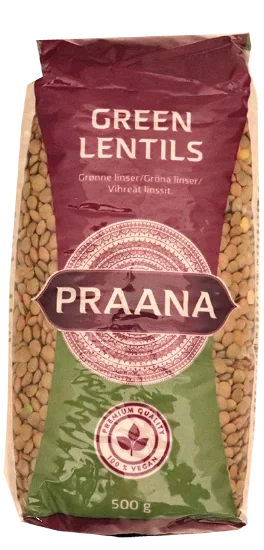 Grønne Linser 500g