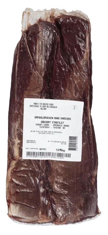Dåhjort Ytrefilet Ca1,4kg