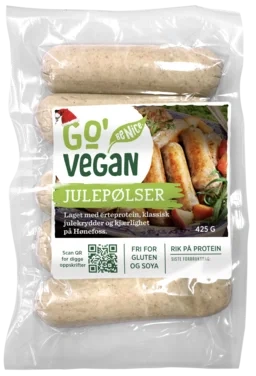 Go'vegan Julepølse 425g