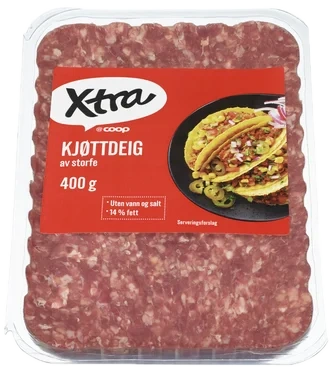 X-tra Kjøttdeig 400g