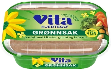 Grønnsakspostei 175g Vita Hjertego