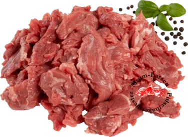 Storfe høyrygg i terninger 500g pr pk