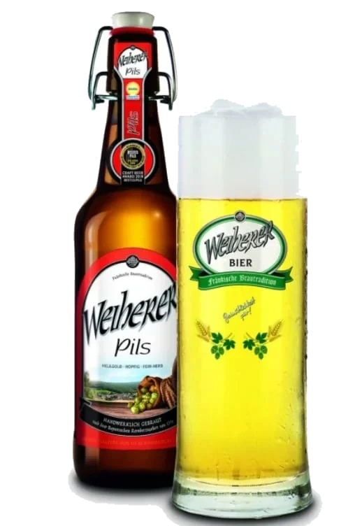 Hopfenpils 0,5l flaske Kundmuller Weiherer