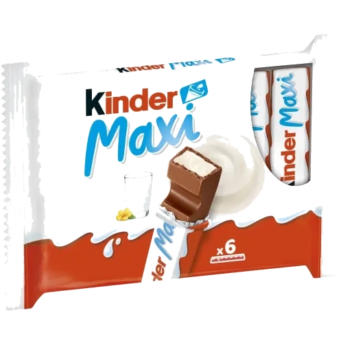 Maxi 6-pack Mjölkchokladbar