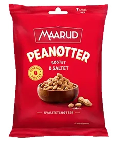 Maarud Peanøtter Saltet 300g